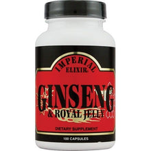 Ginseng & Royal Jelly Capsules, by Imperial Elixir
