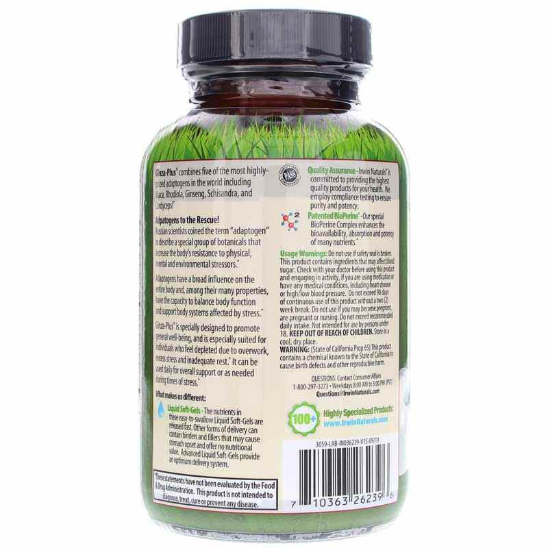 Ginza-Plus, by Irwin Naturals, image #3