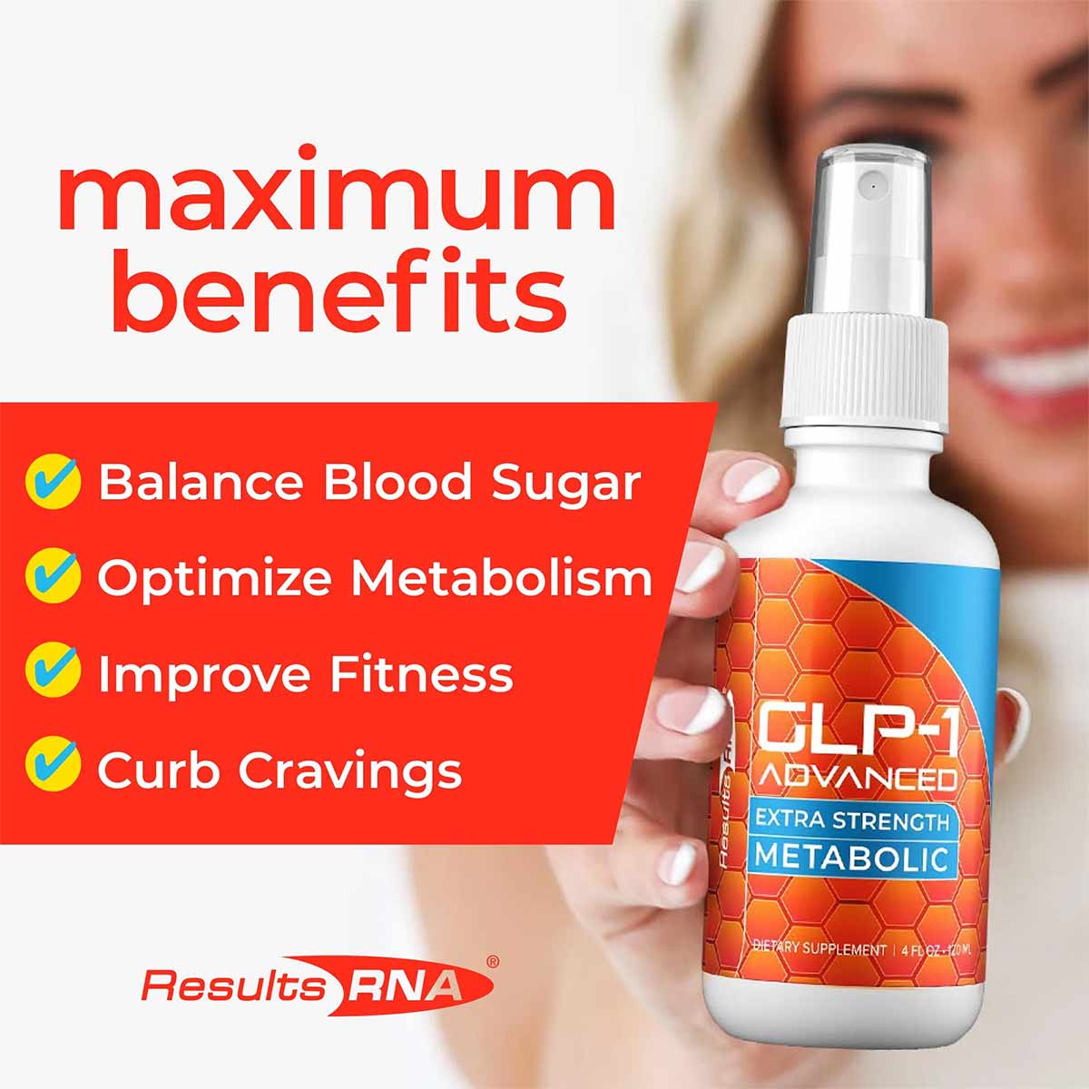 GLP-1 Advanced Intra-Oral Spray, by Results RNA