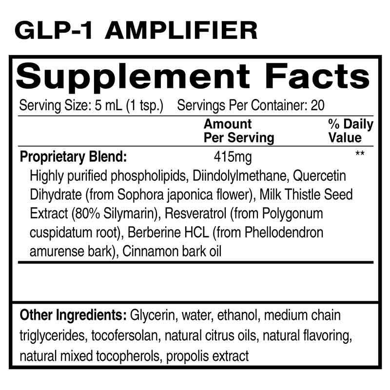 glp 1 ingredients venom GLP-1 Amplifier, Quicksilver Scientific – Natural Healthy Concepts