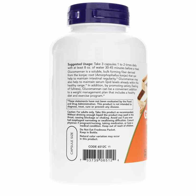 Glucomannan 575 Mg, by NOW Foods, image #3