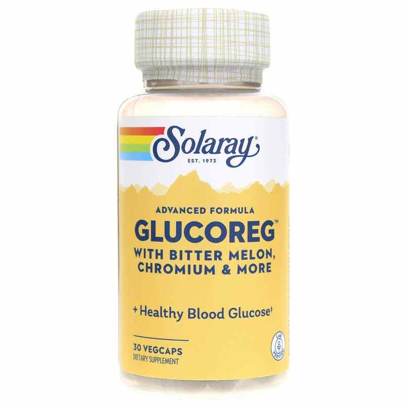 GlucoReg, Bitter Melon Chromium, by Solaray