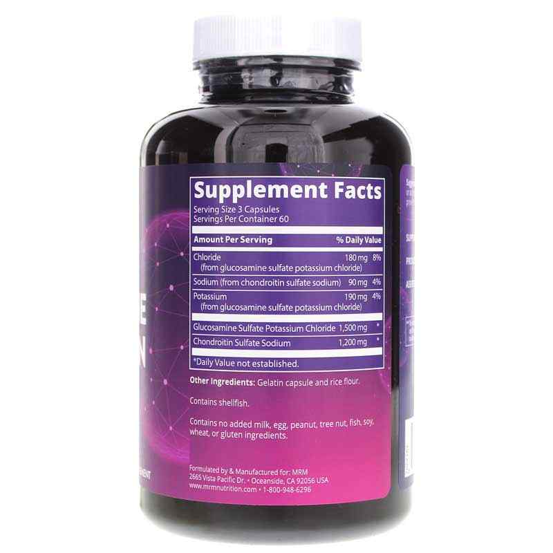 Glucosamine Chondroitin 1500 Mg/1200 Mg, 180 Capsules, by MRM, image #2