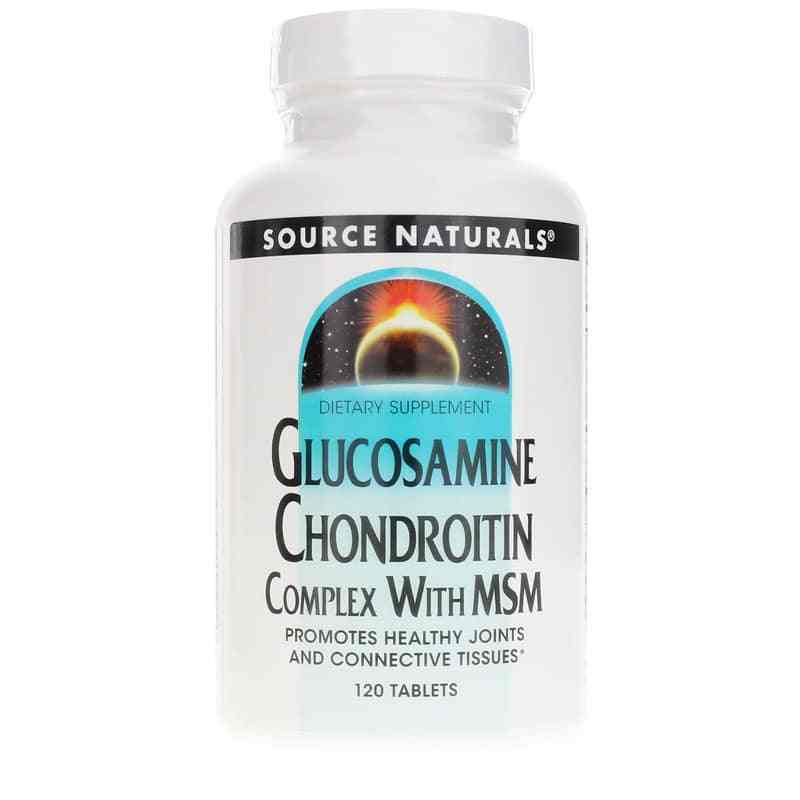 Glucosamine Chondroitin Complex with MSM, by Source Naturals