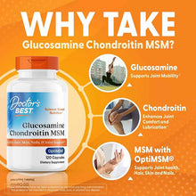 Glucosamine Chondroitin MSM, 120 Capsules, by Doctors Best, image #3
