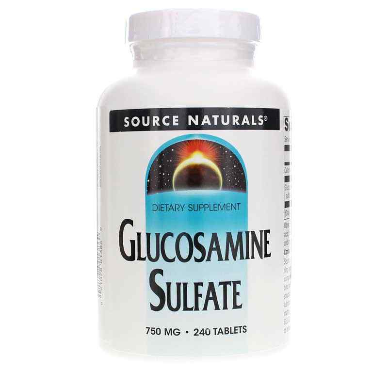 Glucosamine Sulfate 750 Mg Tablets, by Source Naturals