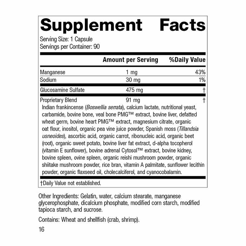 Glucosamine Synergy, by Standard Process, image #2