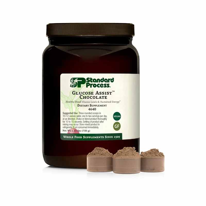 Glucose Assist Chocolate, Chocolate, 1.65 Lbs, by Standard Process