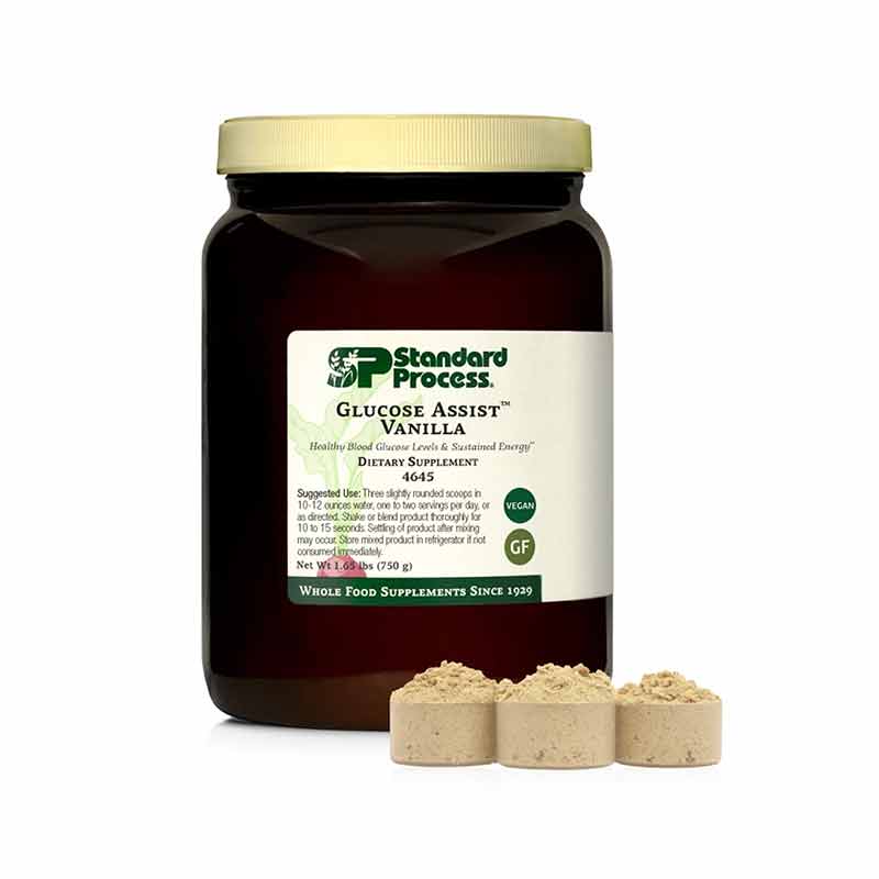 Glucose Assist Vanilla, Vanilla, 1.65 Lbs, by Standard Process