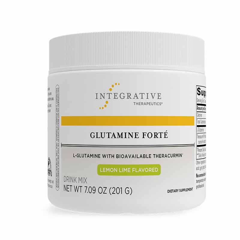 Glutamine Forte Powder Lemon Lime Flavor, by Integrative Therapeutics