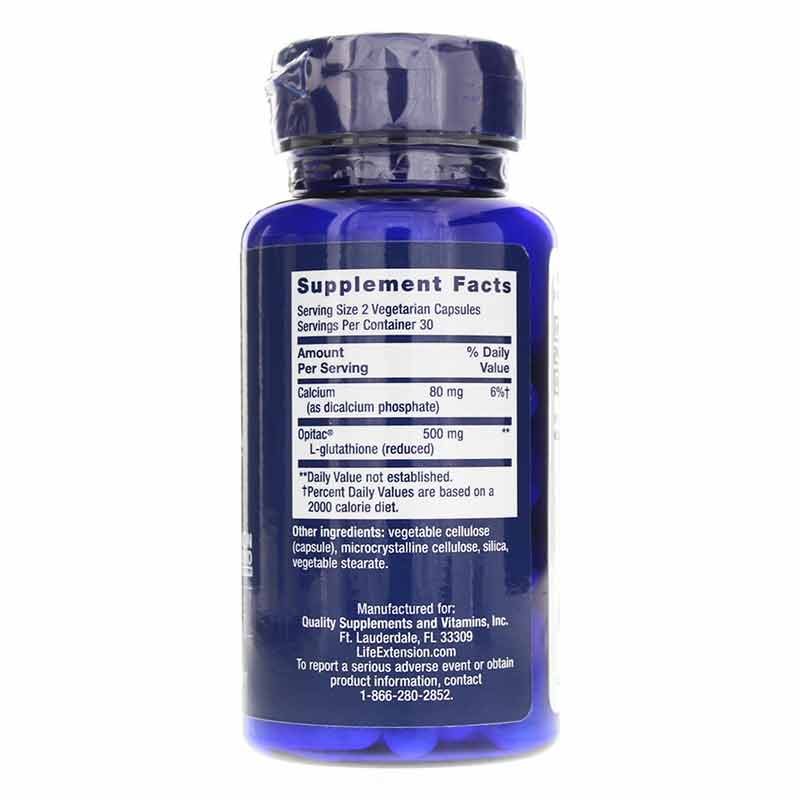 Glutathione 500 Mg, by Life Extension, image #2
