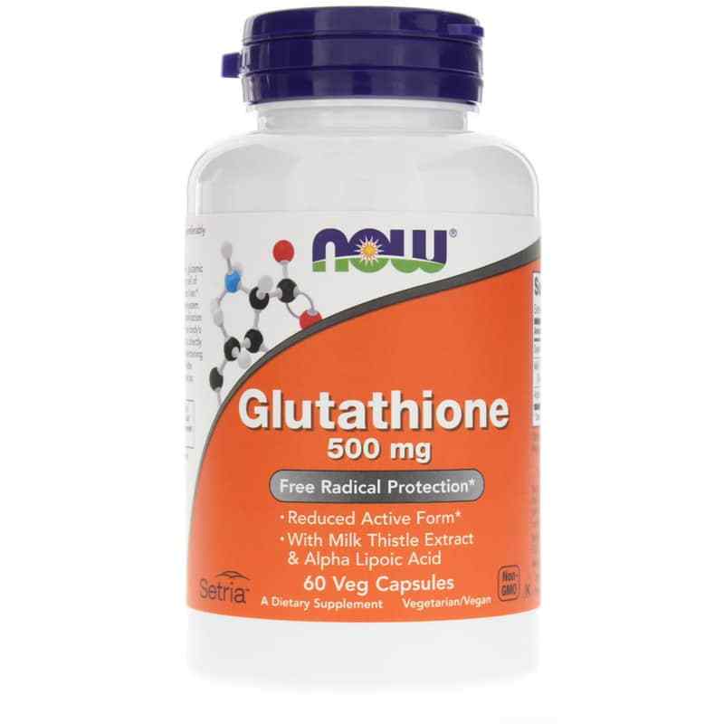 Glutathione 500 Mg, by NOW Foods