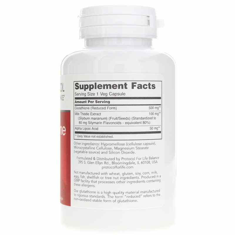 glutathione 500 mg como se toma Glutatión, cisteína y C I Antioxidante y detox I Life Extension main image 1