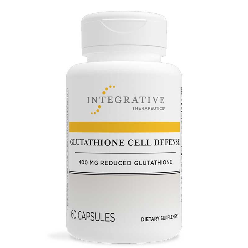 Glutathione Cell Defense 400 Mg Reduced Glutathione, by Integrative Therapeutics