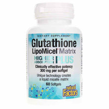 Glutathione LipoMicel Matrix, 60 Softgels, by Natural Factors