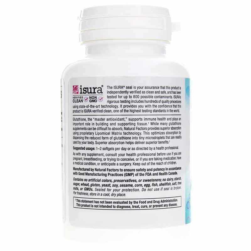 glutathione lipomicel Glutathione LipoMicel Matrix, by Natural Factors