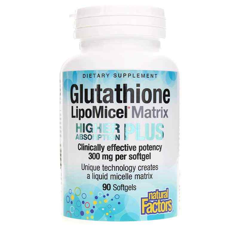 Glutathione LipoMicel Matrix, 90 Softgels, by Natural Factors