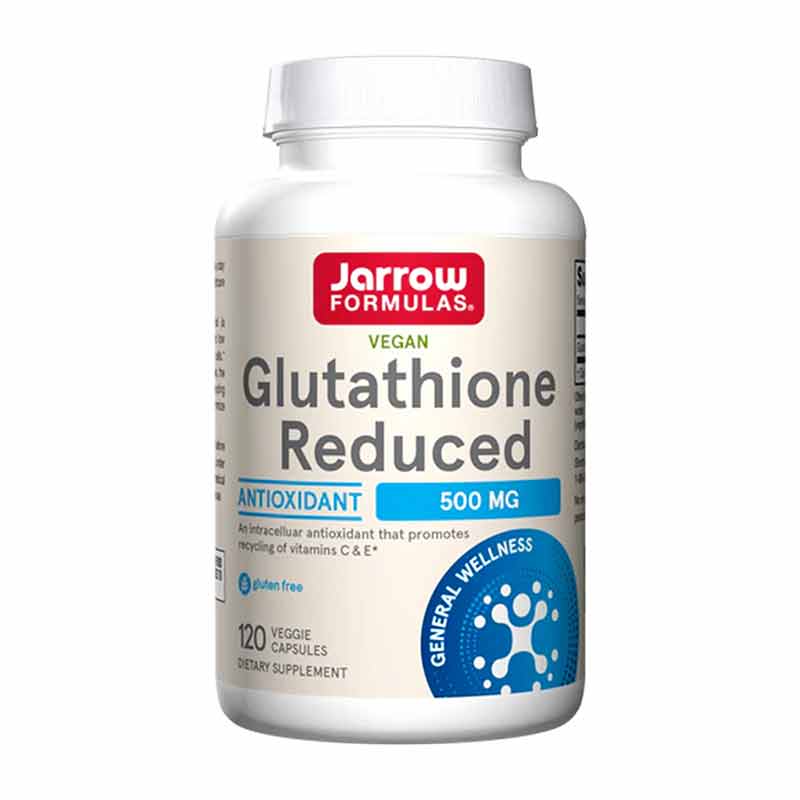 Glutathione Reduced 500 mg, 150 Veggie Caps | Jarrow Formulas Glutathione Reduced 500 mg, 150 Veggie Caps | Jarrow Formulas
