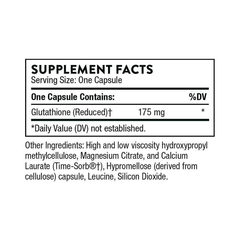 Glutathione-SR, Thorne Research Natural Healthy Concepts Glutathione-SR, Thorne Research Natural Healthy Concepts