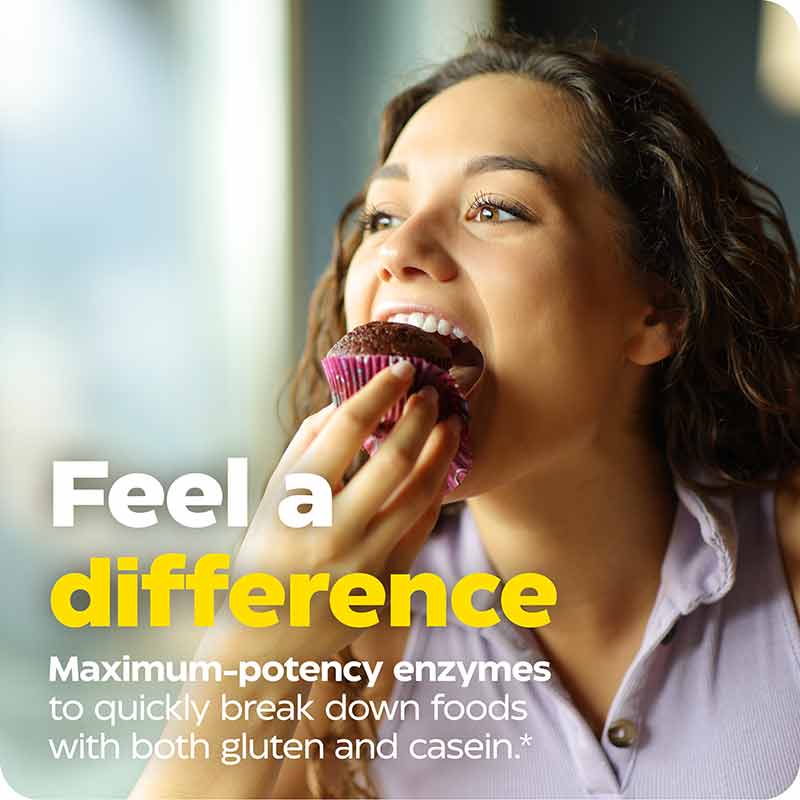 GlutenEase Extra Strength, 30 Capsules, by Enzymedica, image #3