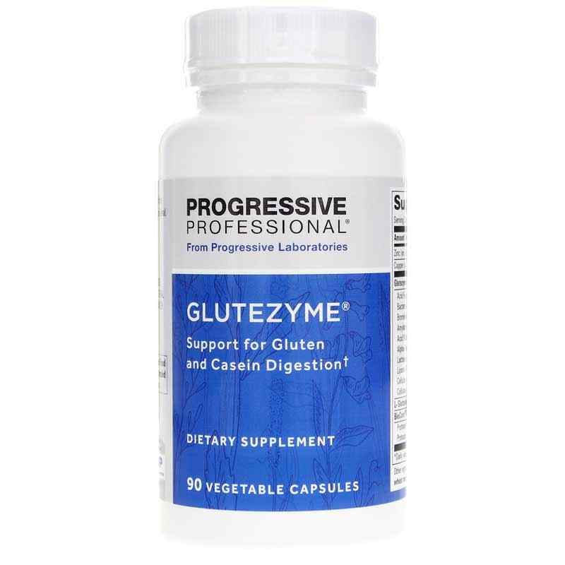 Glutezyme Support for Gluten & Casein Digestion, by Progressive Labs