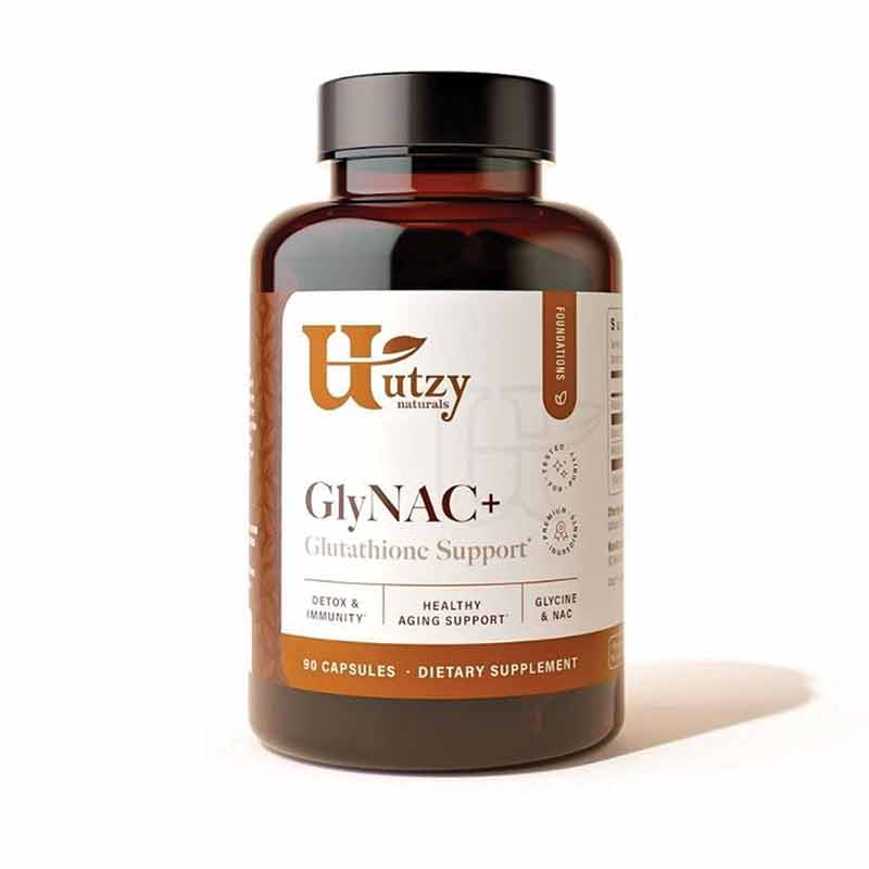 GlyNAC+ | NEW!, 90 Capsules, by Utzy Naturals