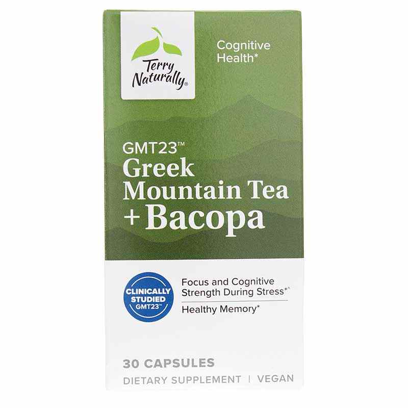 GMT23 Greek Mountain Tea + Bacopa, by Terry Naturally