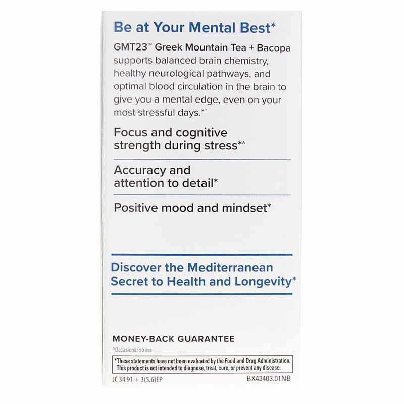 GMT23 Greek Mountain Tea + Bacopa, by Terry Naturally, image #3