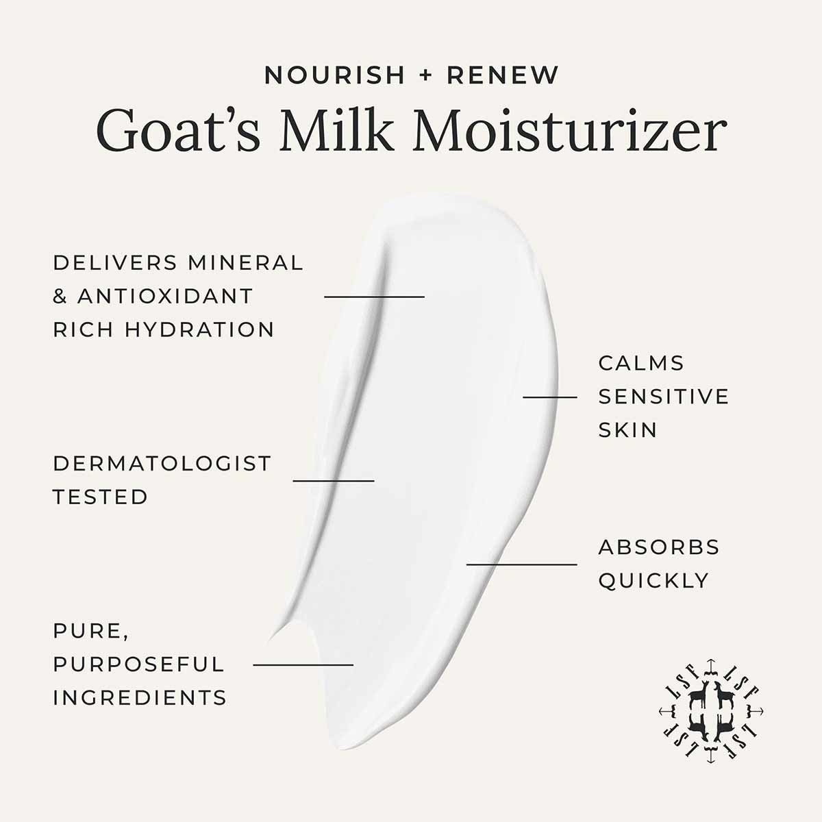 Goat's Milk Moisturizer, by Little Seed Farm