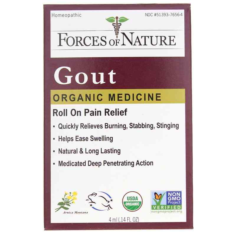 Gout Pain Relief Roll On, by Forces Of Nature