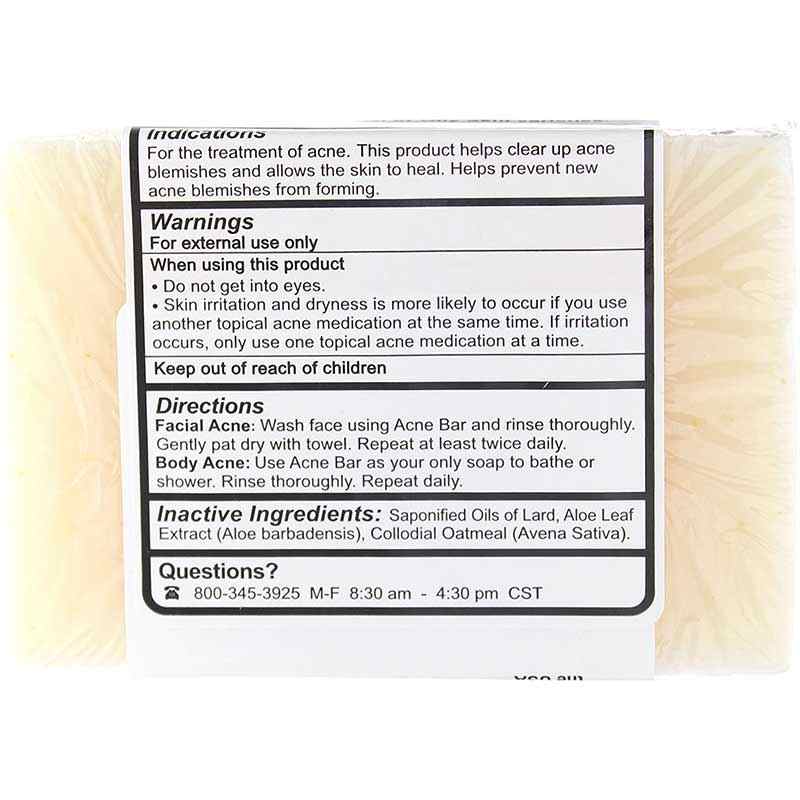 Grandmas Acne Soap Bar Normal Skin, by Remwood Products, image #3