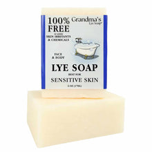 Grandmas Lye Soap Bar, 6 Oz, by Remwood Products