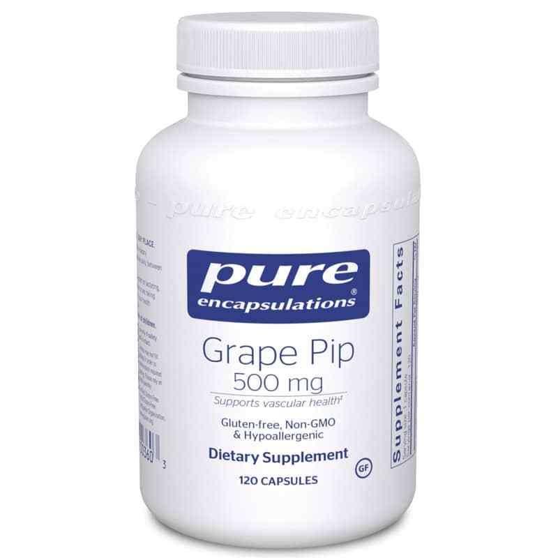 Grape Pip 500 Mg, by Pure Encapsulations