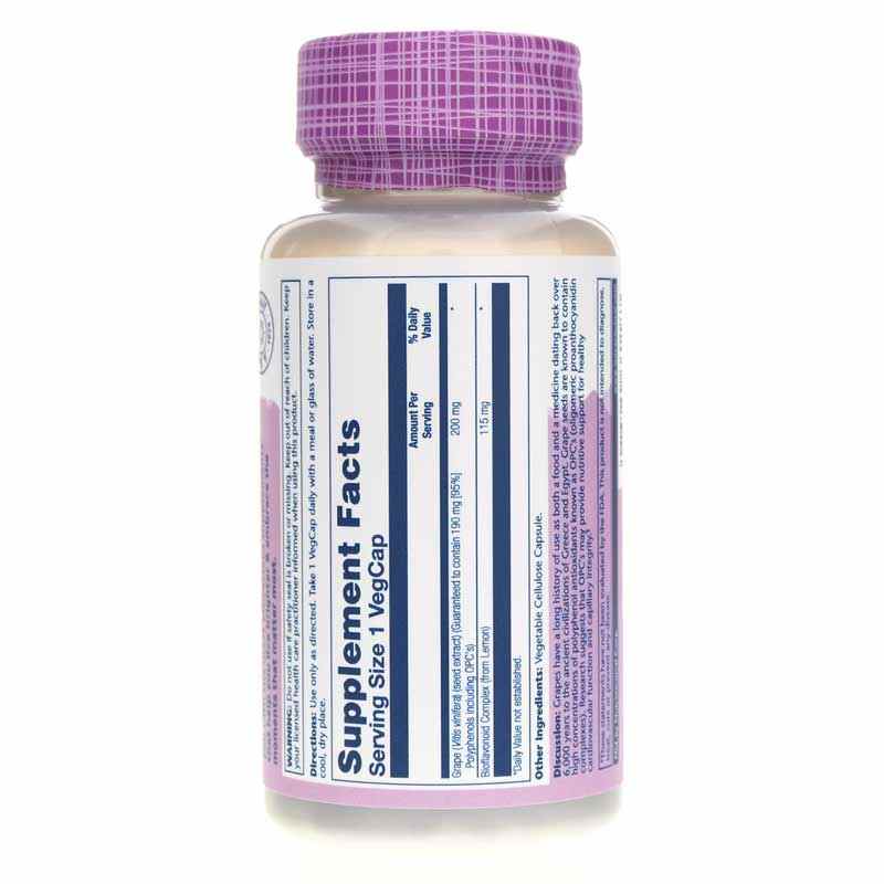 Grape Seed Extract 200 Mg, by Solaray, image #3