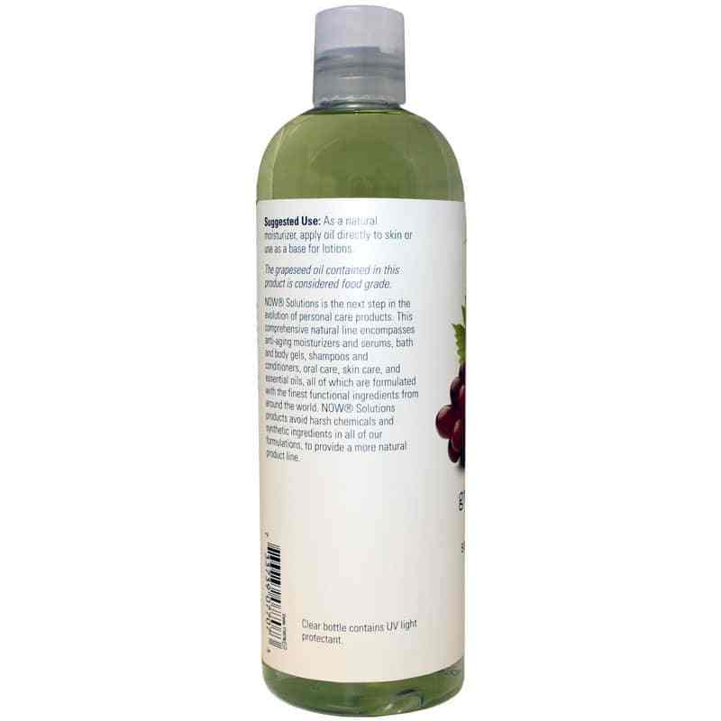 Grapeseed Oil, 16 Oz, by NOW Foods, image #3