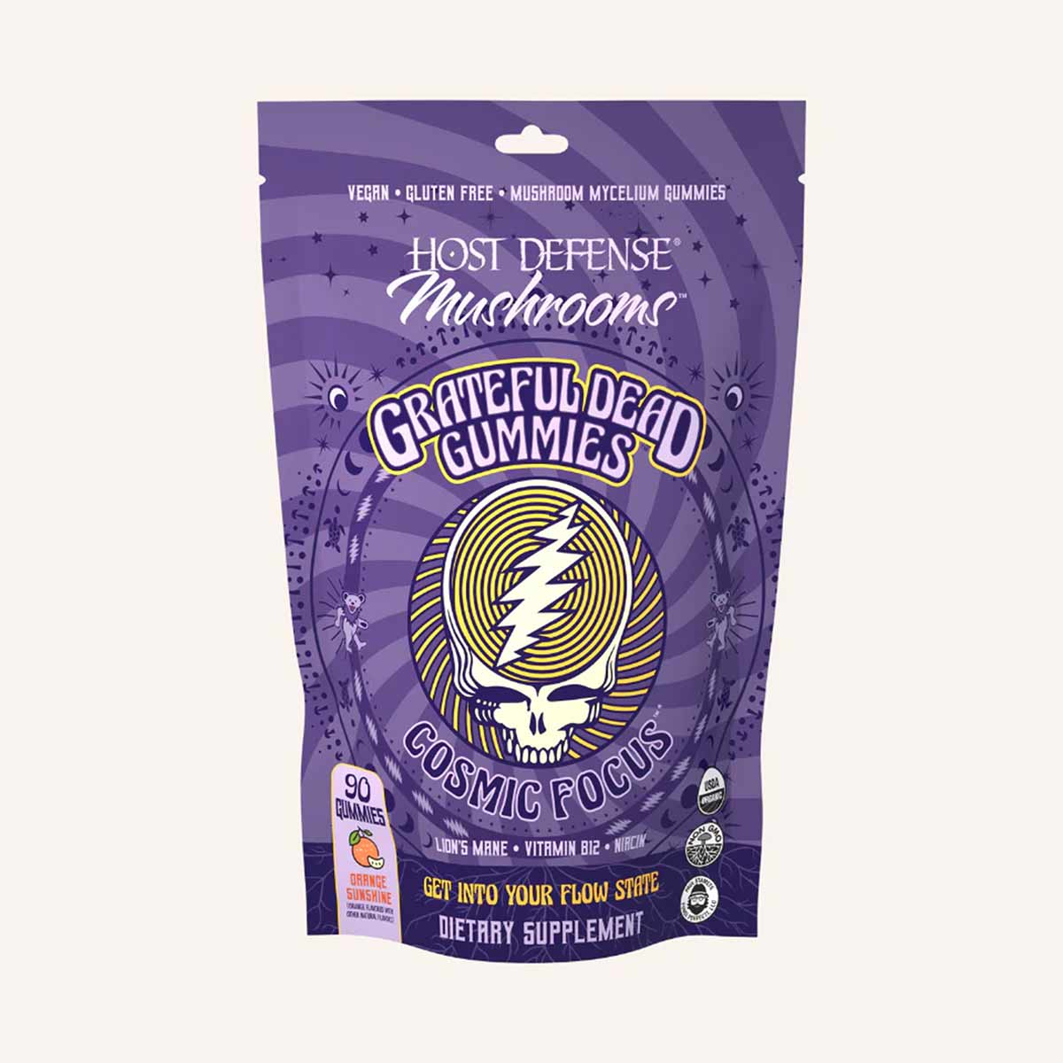 Grateful Dead Gummies Cosmic Focus, by Host Defense