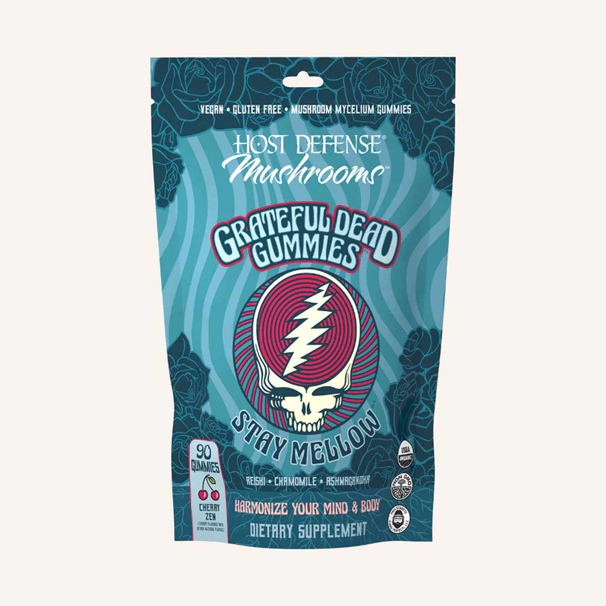 Grateful Dead Gummies Stay Mellow, by Host Defense