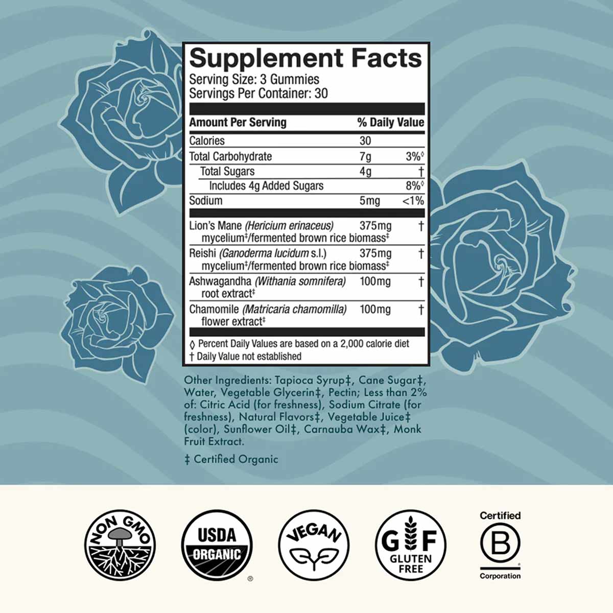 Grateful Dead Gummies Stay Mellow, by Host Defense