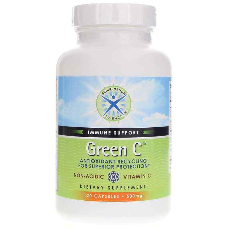 Green C 500 Mg, Rejuvenation Science – Natural Healthy Concepts