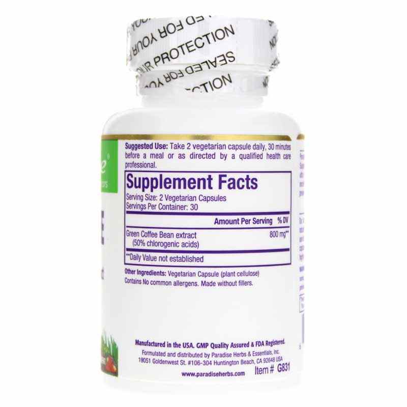 Green Coffee Bean, by Paradise Herbs, image #2