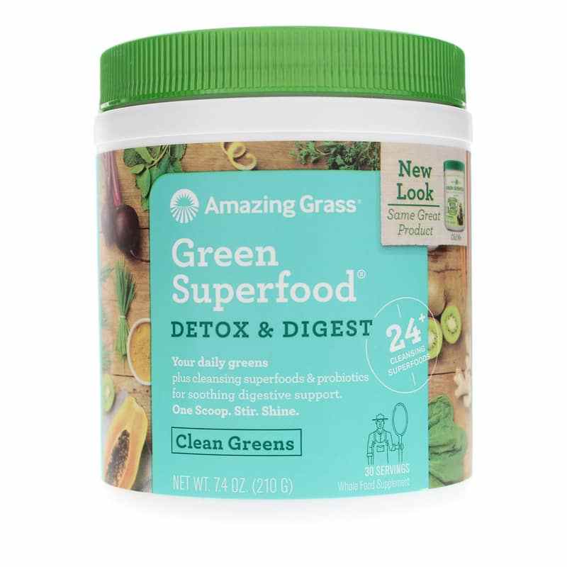 Green Superfood Powder Detox & Digest, by Amazing Grass