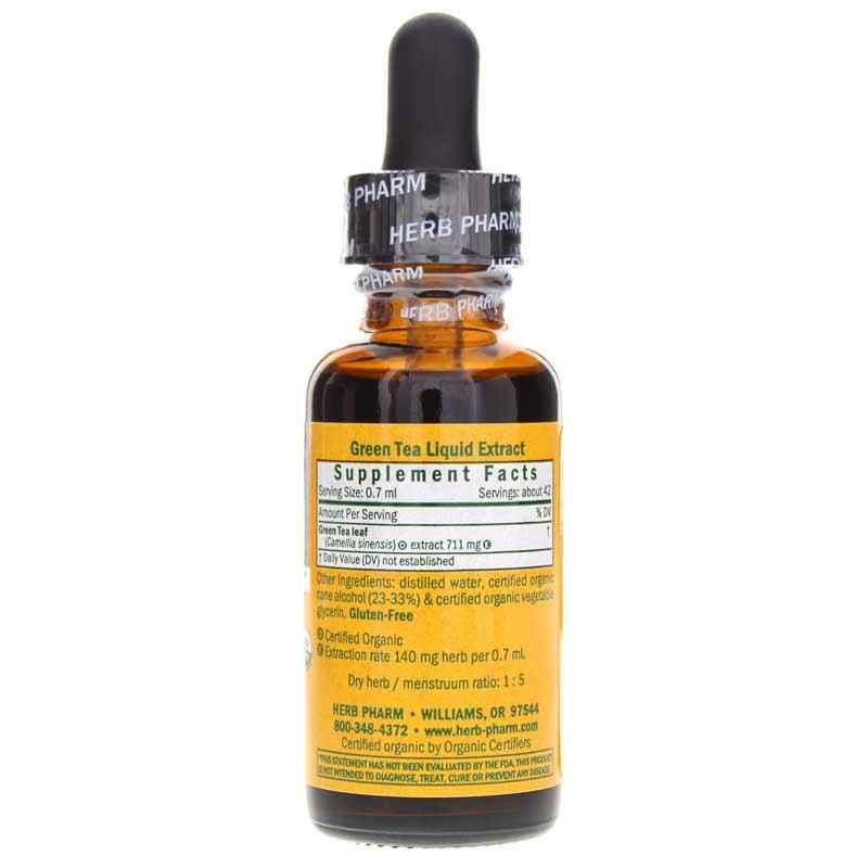 Green Tea Extract, 1 Oz, by Herb Pharm, image #2