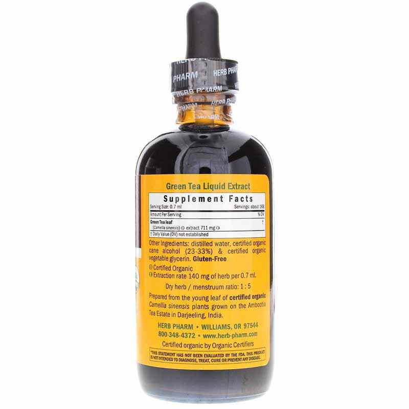 Green Tea Extract, 4 Oz, by Herb Pharm, image #2