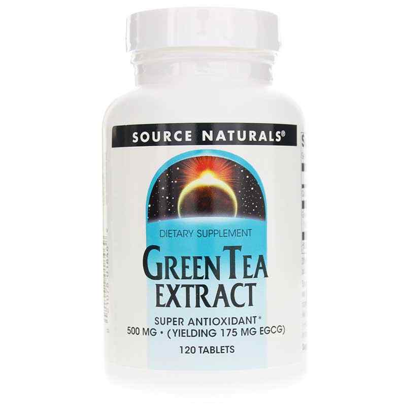 Green Tea Extract, 120 Tablets, by Source Naturals