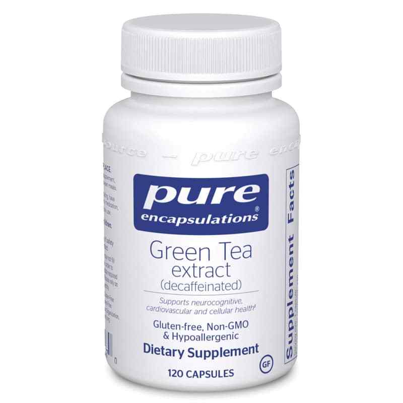 Green Tea Extract (decaffeinated), 120 Capsules, by Pure Encapsulations
