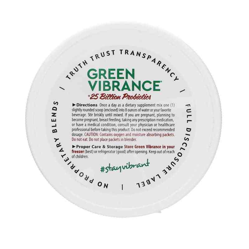 Green Vibrance Plant-Based Superfood Powder, Matcha Tea, 11.36 Oz, by Vibrant Health, image #4