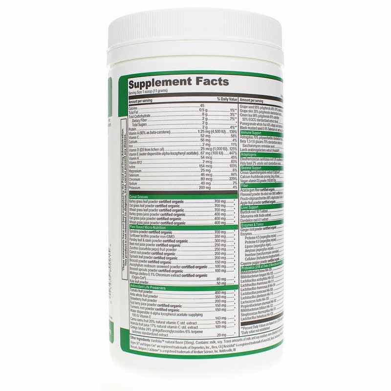 Green Vibrance Plant-Based Superfood Powder, Original, 11.64 Oz, by Vibrant Health, image #2