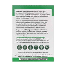 Green Vibrance Plant-Based Superfood Powder, Original, 15 Packets, by Vibrant Health, image #3