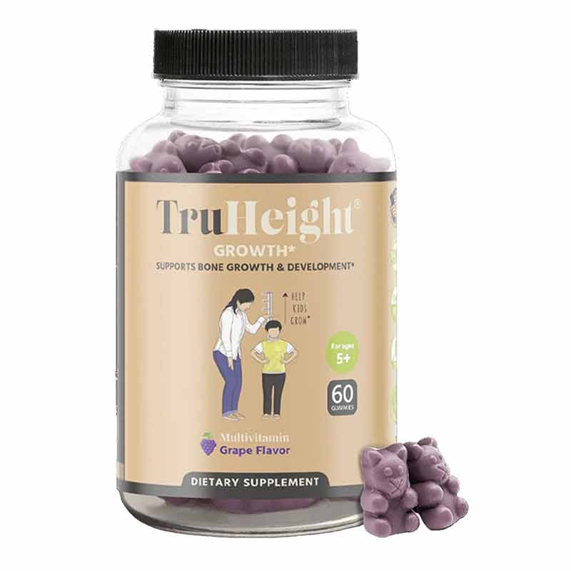 Growth Gummy, Grape, by TruHeight