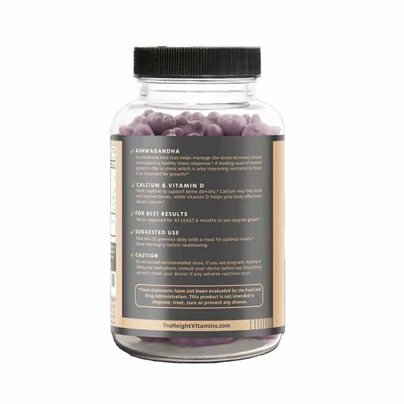 Growth Gummy, Grape, by TruHeight, image #3